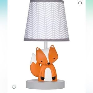 Bedtime Originals Acorn Lamp with Shade & Bulb